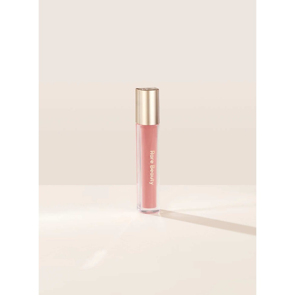 MSRP$20 Rare Beauty Stay Vulnerable Glossy Lip Balm Nearly Petal *NIB*Full Size